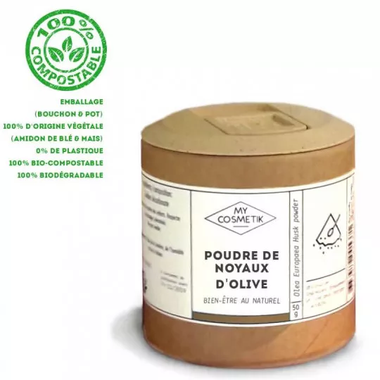 Polvere di nocciolo d'oliva