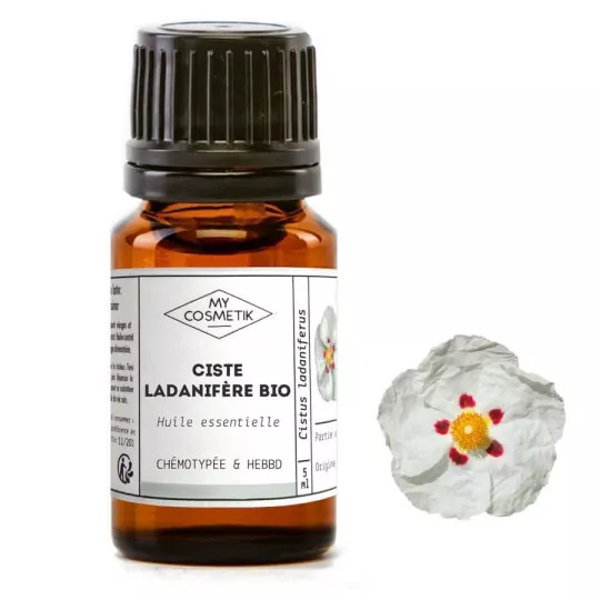 Huile essentielle Bio de Ciste Ladanifère