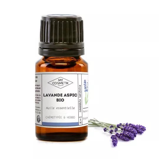 Aceite esencial de lavanda Aspic orgánico