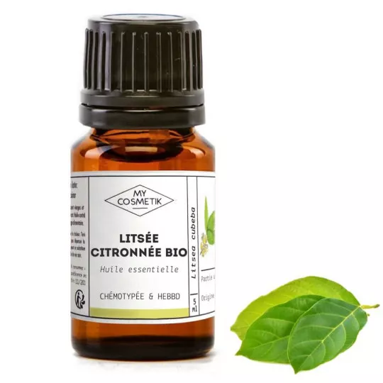 Huile essentielle bio de verveine exotique (litsée citronnée)