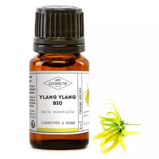 Biologische etherische olie van Ylang Ylang